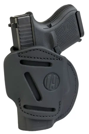 1791 Gunleather 4-Way Stealth Concealment Belt Holster Black - Premium Quality