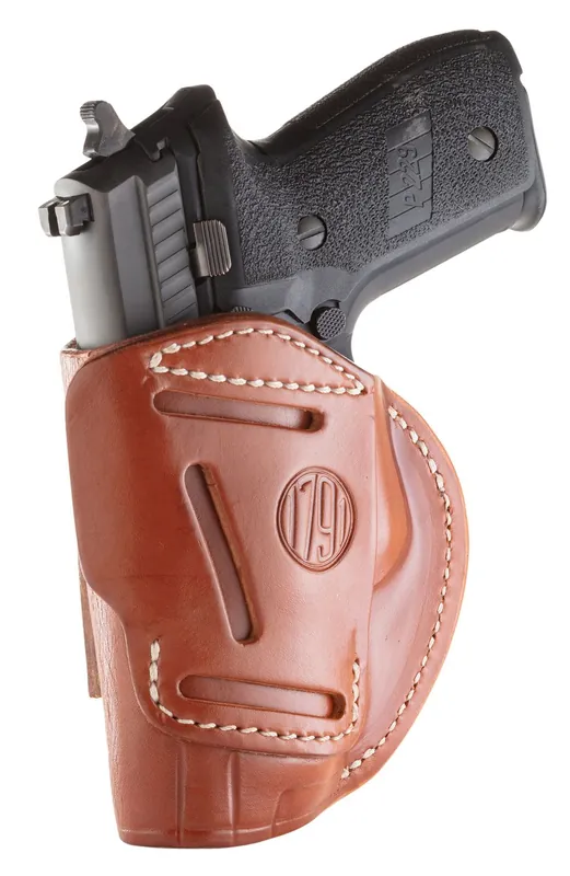 1791 Gunleather 4-Way Classic Brown Leather IWB/OWB | Hot Deal