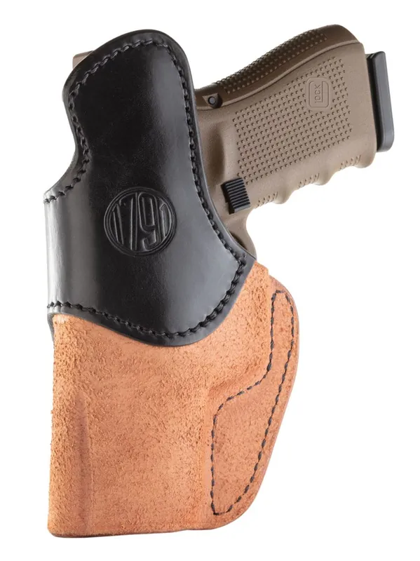 1791 Gunleather RCH Black w/Brown Trim - Save Now