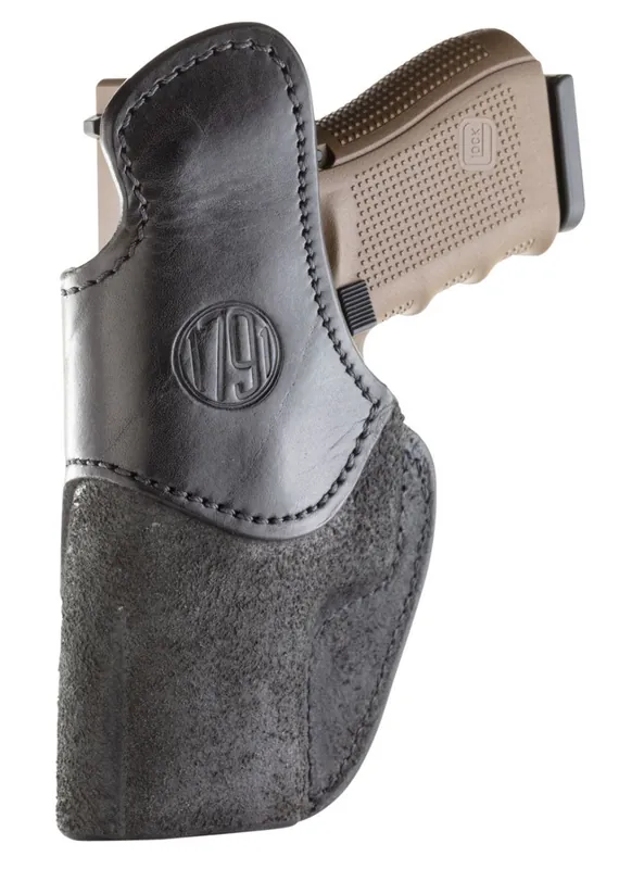 1791 Gunleather RCH Rigid Concealment Holster For Glock 17 S&W Shield XD9 Black - Deal