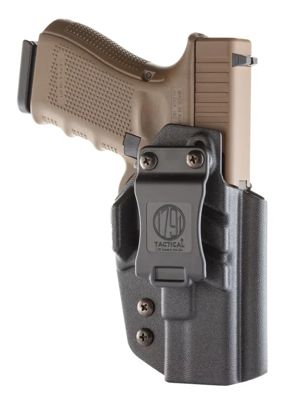 Reduced Price | 1791 Gunleather TACIWBGLOCKBLKR Tactical Kydex IWB Glock Black
