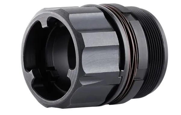 Direct From Manufacturer - Dead Air Silencers DA428 Key-Mo Adapter 1 3/8-24 HUB Black