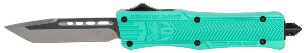 Cobratec CTK-1 Small OTF Knife Tiffany Blue Aluminum - Add to Cart