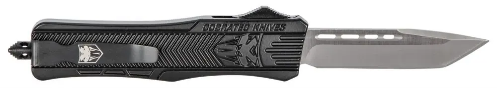 Cobratec Knives CTK-1 Medium 3in Tanto OTF Black | Ends Soon