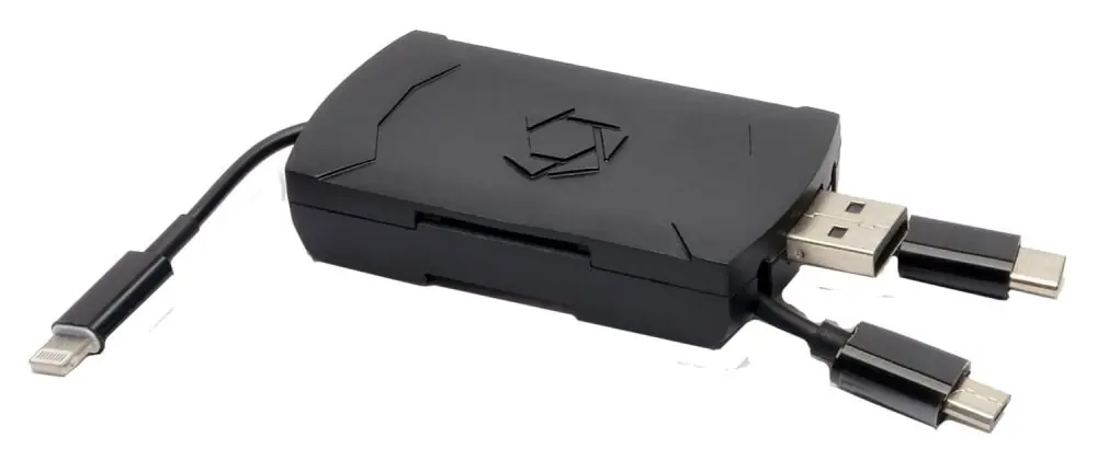 New Arrival - Stealth Cam QMCR 4-in-1 SD Card Reader Black