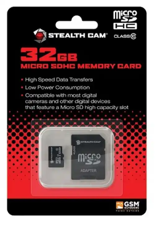 Stealth Cam Micro SD Memory Card 32GB | Factory Price