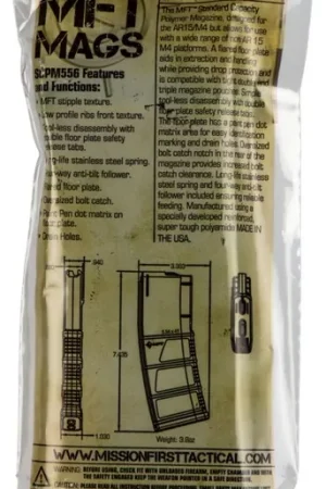 Express Delivery | Mission First Tactical Standard 223 Remington 5.56 NATO 30rd Magazine Black
