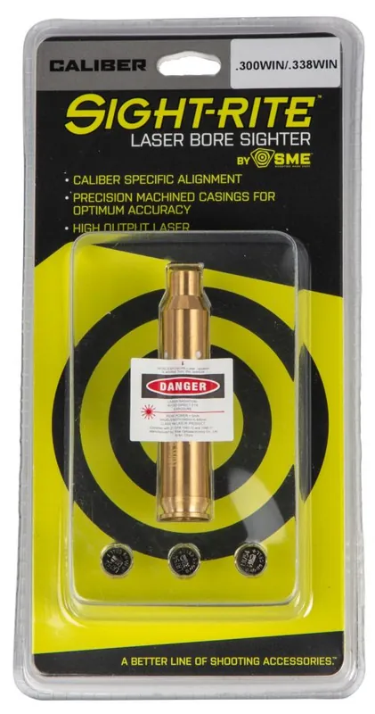 SME Sight-Right 300 Winchester Magnum Laser Boresighter - New Release
