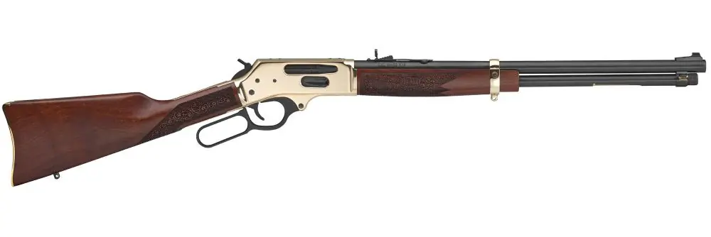 Premium | Henry Repeating Arms H024-3030 Side Gate .30-30 Winchester Blue/Black Rifle