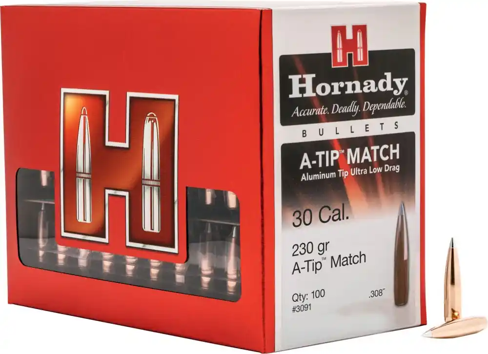 Hornady 3091 A-Tip Match 30 Cal .308 230 gr | Popular