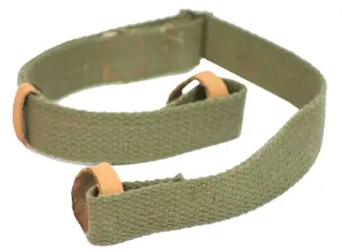 Free Returns - Crickett Rifle Sling Green Canvas and Leather