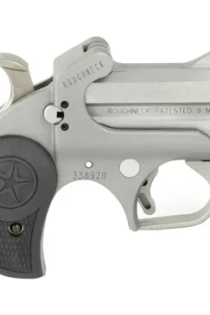 Ending Soon | Bond Arms Roughneck 9mm .357 Mag .38 Special .45 ACP Stainless/Silver Derringer