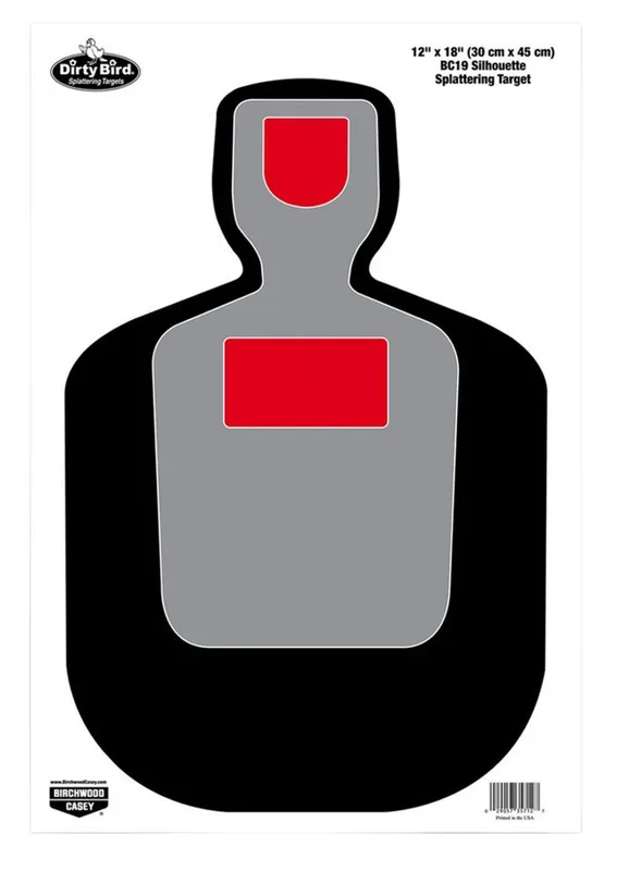 Birchwood Casey Dirty Bird Shadow Targets BC-19 12x18 Hanging | Price Cut