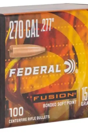 Deal of the Day - Federal Premium Fusion Component 270 Win 150 gr Fusion Soft Point