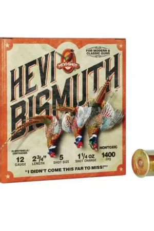 Best-Selling - HEVI-Shot Hevi-Bismuth Upland #5 12 Gauge