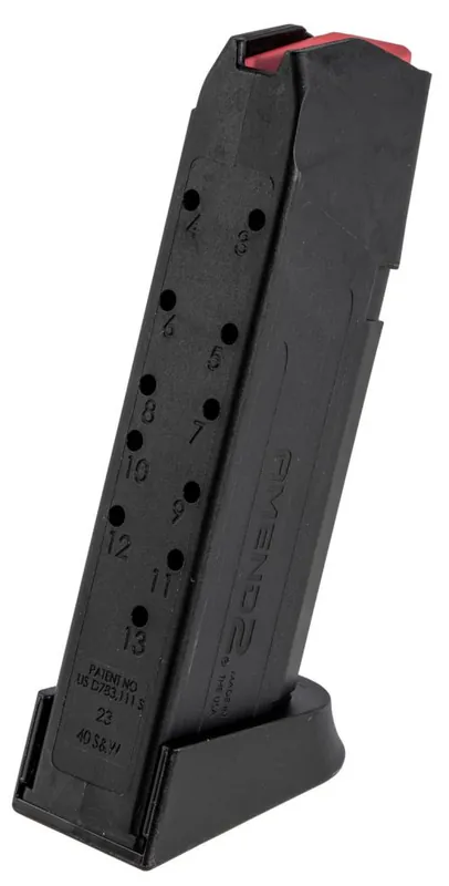 Amend2 A2-23 40 S&W 13rd Magazine for Glock 23 Black Detachable | High Quality