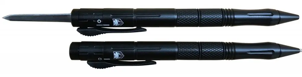 Cobratec Knives Cobra Tec OTF Tactical Pen Black - While Supplies Last