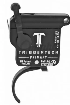 Almost Gone | TriggerTech Remington 700 Primary Single Stage Bolt Release Curved Trigger PVD Black