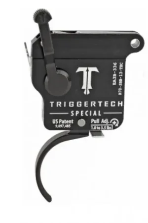 TriggerTech R700 Special Curved Bolt Release Black - Today Only