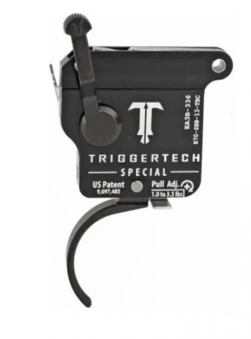 TriggerTech R700 Special Curved Bolt Release Black - Today Only