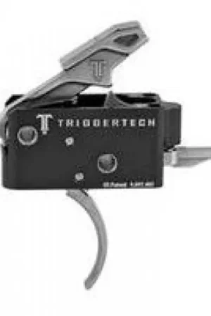 Limited Time - TriggerTech AR0-TBS-33-NNC AR-15 Curved Two-Stage Competition Trigger Stainless
