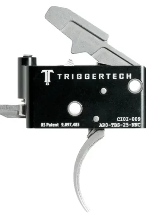 Reliable Choice | TriggerTech AROTBS25NNC Adaptable Primary Two-Stage Traditional Curved Trigger