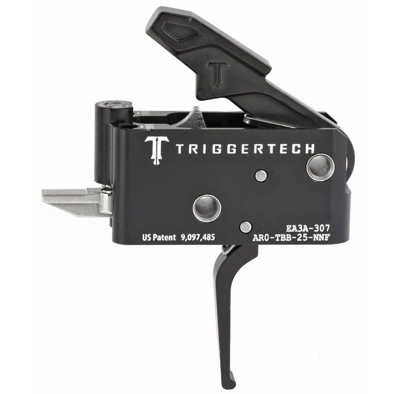 Express Delivery | TriggerTech AR-15 Adaptable Flat Two-Stage Adjustable 2.5-5.0lb Black