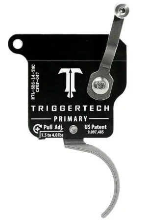 In Demand - TriggerTech Rem 700 Primary Single Stage Traditional Curved Stainless
