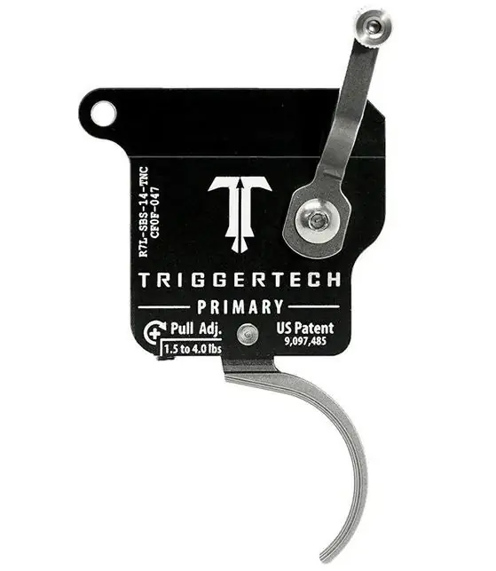 In Demand - TriggerTech Rem 700 Primary Single Stage Traditional Curved Stainless