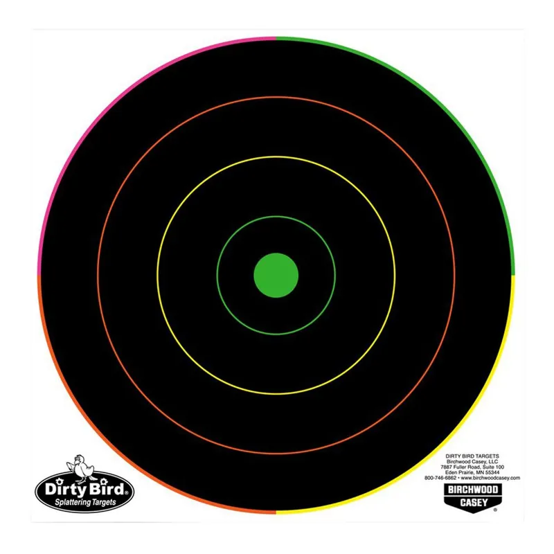 Popular Pick | Birchwood Casey Dirty Bird Bullseye Hanging Tagboard Target 8-Inch Bullseye