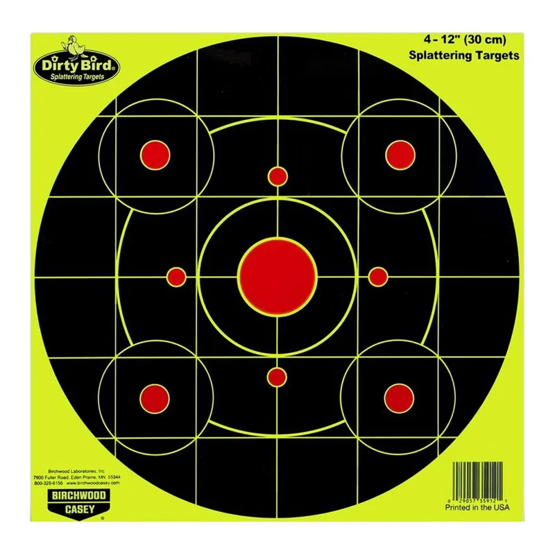 Ships Fast | Birchwood Casey Dirty Bird Circle Hanging Paper Target