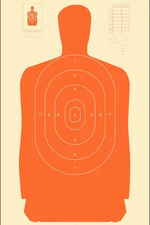 While Supplies Last - Action Target B-27S Orange