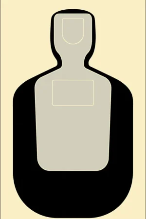 Action Target TQ-19 Qualification Target Silhouette | Best Value
