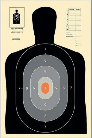 Action Target B-27 Pro Silhouette Hanging - Popular Pick