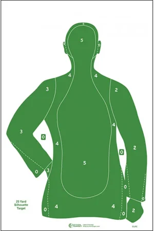 Hassle-Free Returns - Action Target B-21E Qualification Target Paper