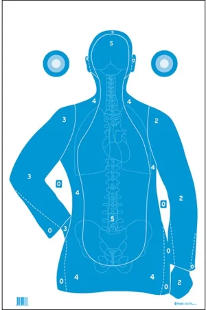 Action Target B-21E Qualification Target Silhouette/Vitals | Same-Day Shipping