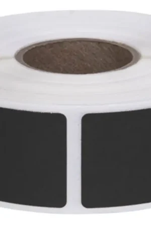 Reliable Choice - Action Target Square Target Pasters 7/8" 1000 Per Roll Black