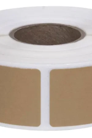 Action Target Square Target Pasters 7/8" 1000 Per Roll Brown | Fast Delivery