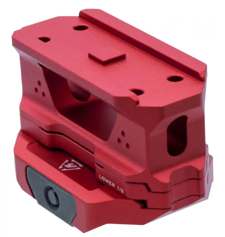 Strike Industries T1 Riser Mount AR-15 Lower 1/3 Red - Secure Checkout