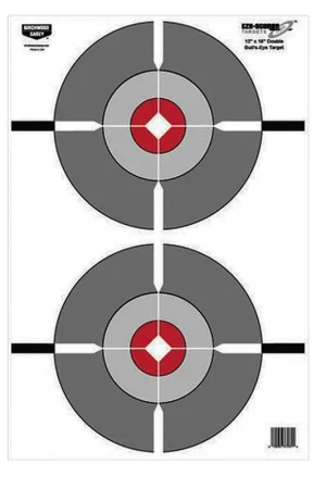 Best Seller - Birchwood Casey EZE-Scorer Double Bull's-Eye Paper Targets