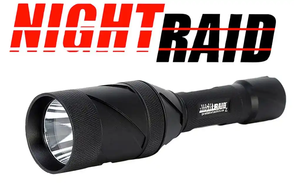 Predator Tactics Night Raid Green LED Black Matte - Great Value