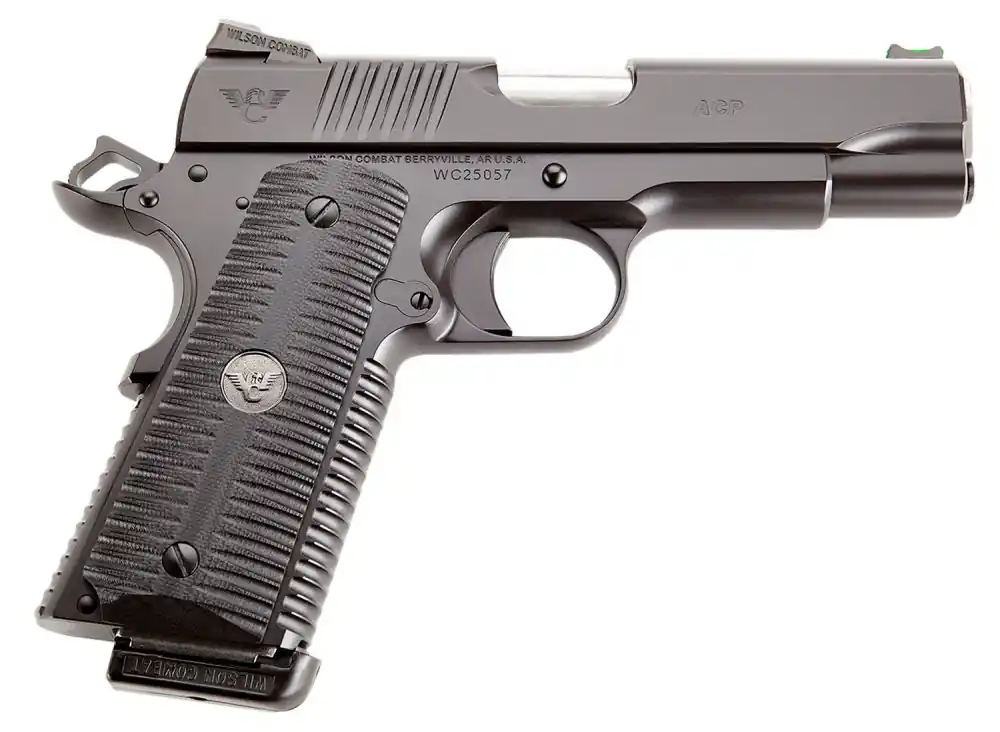 Wilson Combat ACP Commander 9mm Black Armor-Tuff Pistol - Top Quality