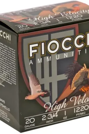 Fiocchi Field Dynamics High Velocity Upland 20 Gauge - Top-Selling
