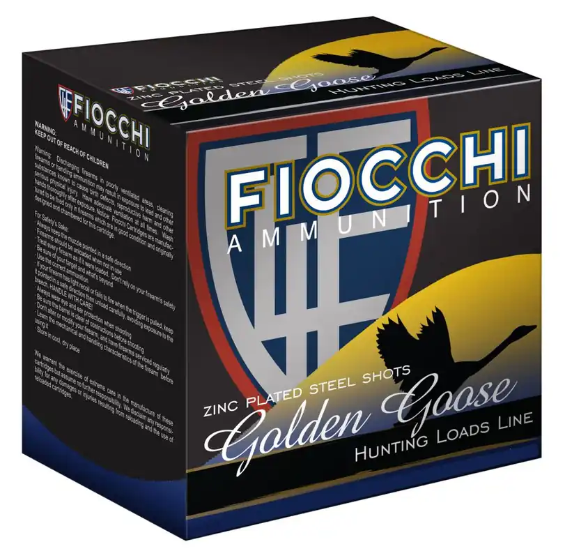 Fiocchi Golden Goose Steel 12 Gauge - Selling Fast
