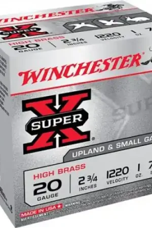 Winchester Super X High Brass 20 Gauge | Reliable Choice