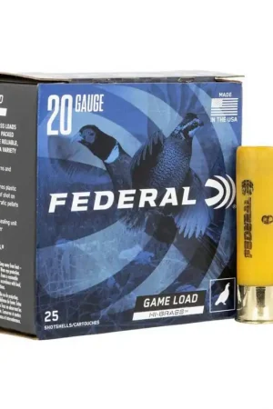Big Sale - Federal Premium Game-Shok Hi-Brass Load 20 Gauge