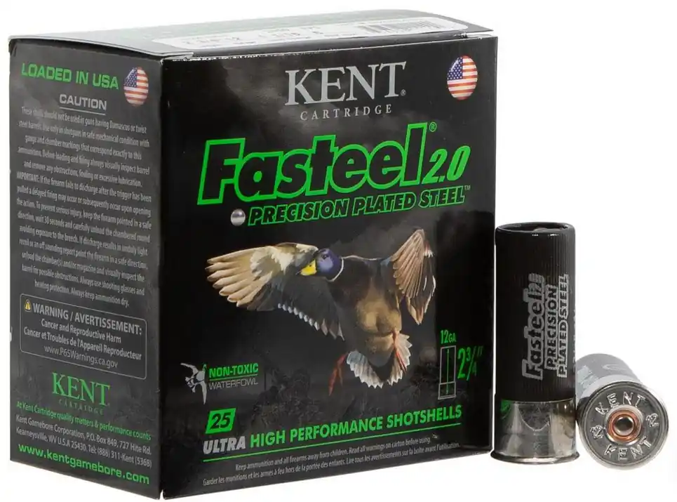 Kent Cartridge Upland Fasteel 12 Gauge - Low Price