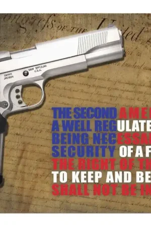 Fast Shipping - TekMat Original Cleaning Mat Right to Bear Arms 2nd Amendment