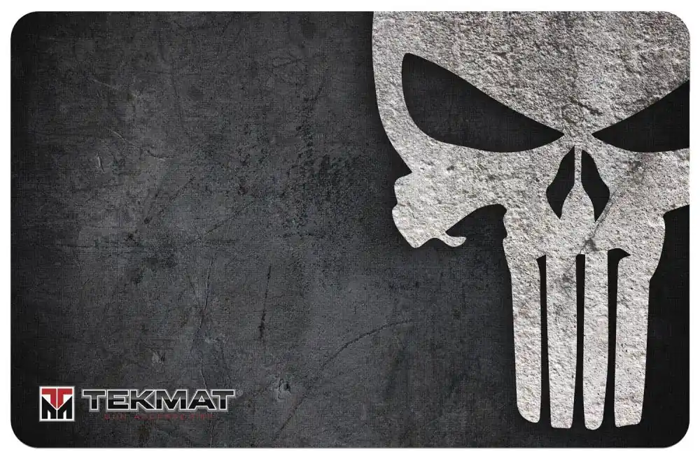 Secure Checkout | TekMat Original Cleaning Mat Punisher Skull