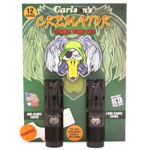 Clearance - Carlsons Cremator WinChoke 12 Gauge Ported 2-Pack Mid-Range/Long-Range Black